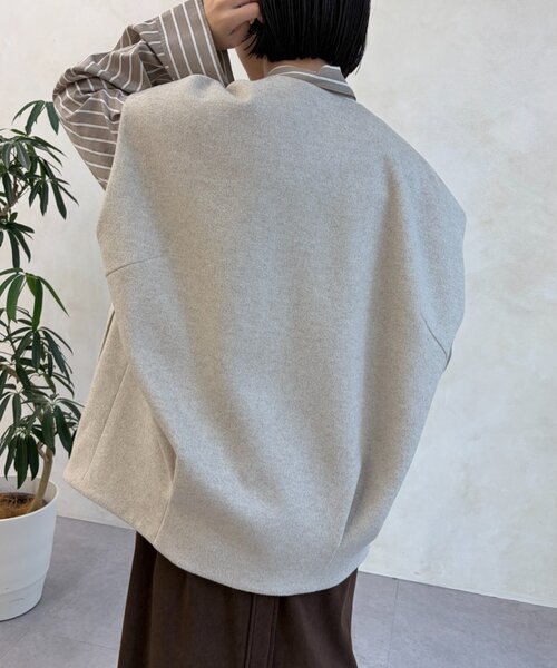 Jena espace merveilleux(ジェナ エスパスメルヴェイユ)の「ダブルストライプシャツ(シャツ/ブラウス・レディース・ブルー/モカ/キャメル・FREE)」の6枚目の写真