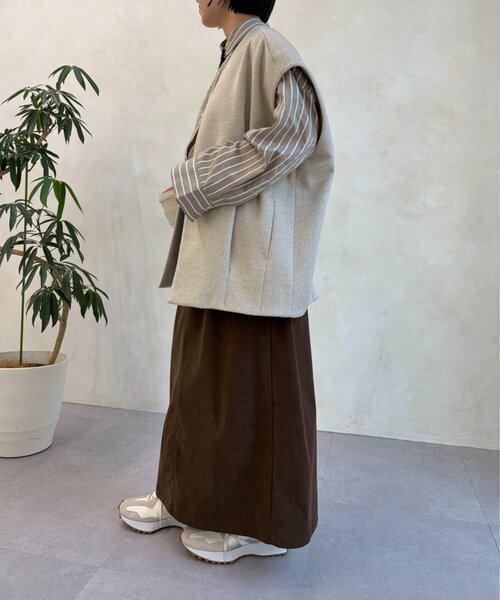 Jena espace merveilleux(ジェナ エスパスメルヴェイユ)の「ダブルストライプシャツ(シャツ/ブラウス・レディース・ブルー/モカ/キャメル・FREE)」の8枚目の写真