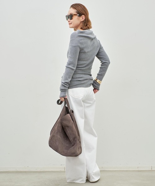 Deuxieme Classe（ドゥーズィエムクラス）の「【AGOLDE / エーゴールドイー】LOW SLUNG BAGGY（その他パンツ・レディース・ホワイト・27/24/25/26）」の5枚目の写真