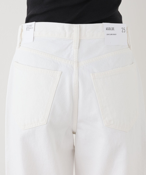 Deuxieme Classe（ドゥーズィエムクラス）の「【AGOLDE / エーゴールドイー】LOW SLUNG BAGGY（その他パンツ・レディース・ホワイト・27/24/25/26）」の18枚目の写真