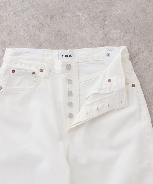 Deuxieme Classe（ドゥーズィエムクラス）の「【AGOLDE / エーゴールドイー】LOW SLUNG BAGGY（その他パンツ・レディース・ホワイト・27/24/25/26）」の21枚目の写真