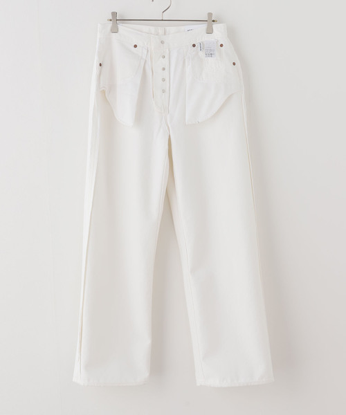 Deuxieme Classe（ドゥーズィエムクラス）の「【AGOLDE / エーゴールドイー】LOW SLUNG BAGGY（その他パンツ・レディース・ホワイト・27/24/25/26）」の22枚目の写真