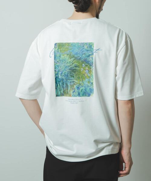 ITEMS URBANRESEARCH(アイテムズ アーバンリサーチ)の「Monet Artwork Print T-shirts(Tシャツ/カットソー・メンズ・その他2/その他1/その他3/その他4・LARGE/MEDIUM)」の2枚目の写真
