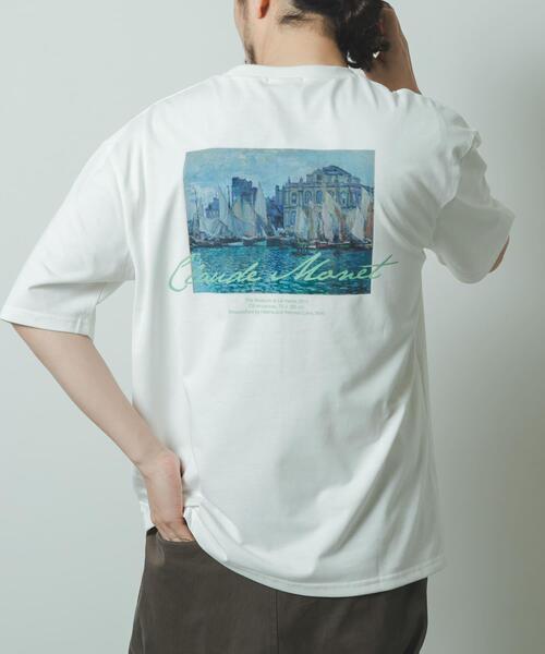 ITEMS URBANRESEARCH(アイテムズ アーバンリサーチ)の「Monet Artwork Print T-shirts(Tシャツ/カットソー・メンズ・その他2/その他1/その他3/その他4・LARGE/MEDIUM)」の3枚目の写真