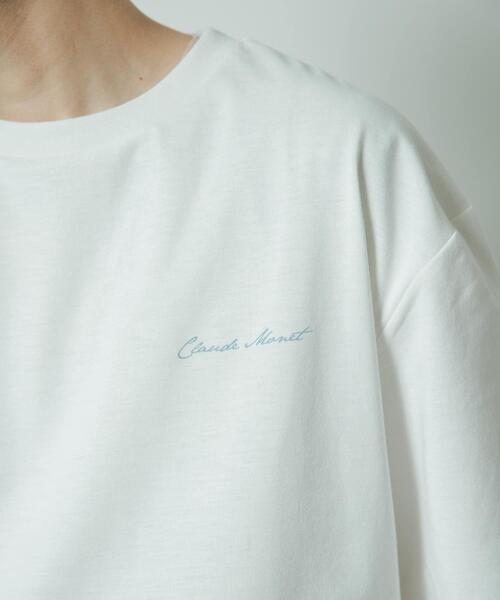 ITEMS URBANRESEARCH(アイテムズ アーバンリサーチ)の「Monet Artwork Print T-shirts(Tシャツ/カットソー・メンズ・その他2/その他1/その他3/その他4・LARGE/MEDIUM)」の5枚目の写真