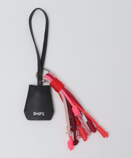 SHIPS(シップス)の「【WEB限定】SHIPS: クロシェット フリンジ キーケース(キーケース/キーアクセサリー・メンズ・その他1/レッド/ネイビー/ブラック・ONE SIZE)」の11枚目の写真