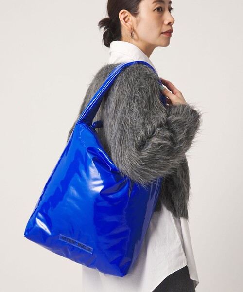 CITEN(シテン)の「<CITEN>エナメルホーボーバッグ(ショルダーバッグ・レディース・ロイヤルブルー/シルバー/ブラック・FREE)」の18枚目の写真