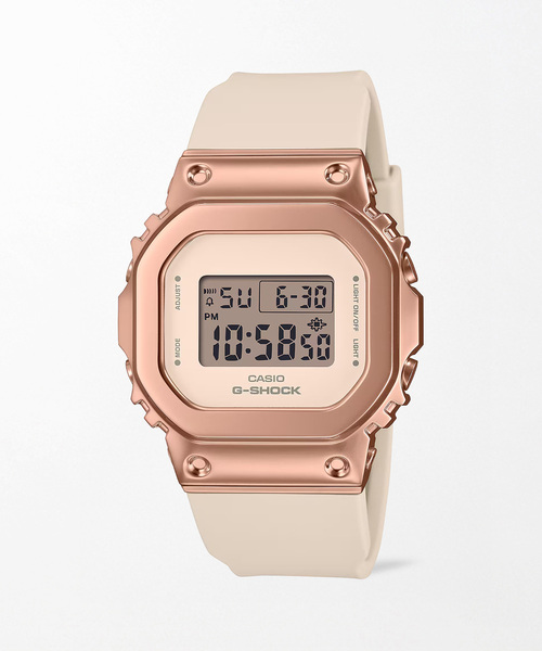 CASIO(カシオ)の「CASIO G-SHOCK GM-S5600UPG-4JF(アナログ腕時計・レディース・ピンク・FREE)」の1枚目の写真