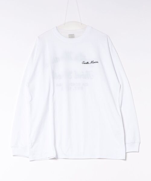 8(eight)(エイト)の「ロゴワイドシルエットロンT(Tシャツ/カットソー・メンズ・チャコール/ブラック/ホワイト・MEDIUM/X-LARGE/LARGE)」の1枚目の写真