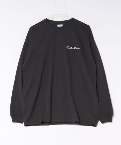 8(eight)(エイト)の「ロゴワイドシルエットロンT(Tシャツ/カットソー・メンズ・チャコール/ブラック/ホワイト・MEDIUM/X-LARGE/LARGE)」の3枚目の写真