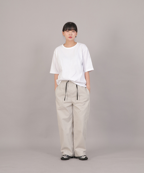 SAINTCREW(セントクルー)の「コアワイドバンディングパンツ MWP-391 オートミール(その他パンツ・レディース・その他・FREE)」の3枚目の写真
