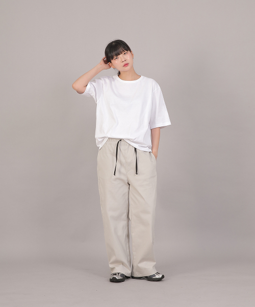 SAINTCREW(セントクルー)の「コアワイドバンディングパンツ MWP-391 オートミール(その他パンツ・レディース・その他・FREE)」の6枚目の写真