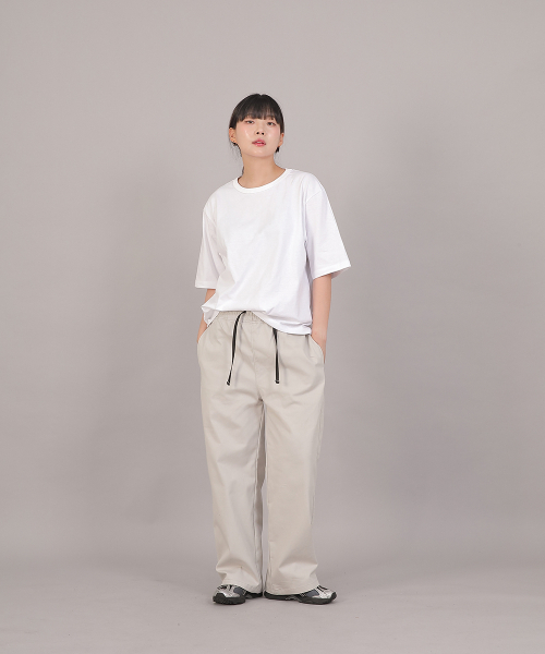 SAINTCREW(セントクルー)の「コアワイドバンディングパンツ MWP-391 オートミール(その他パンツ・レディース・その他・FREE)」の7枚目の写真
