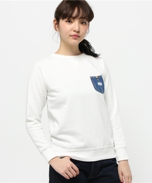 Lee | 【Lee×CIAOPANICTYPY】コラボデニムポケットスウェットプルオーバー(スウェット)