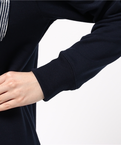 Lee（リー）の「【Lee×CIAOPANICTYPY】コラボデニムポケットスウェットプルオーバー（スウェット・レディース・ホワイト/グレー/ネイビー・FREE）」の8枚目の写真