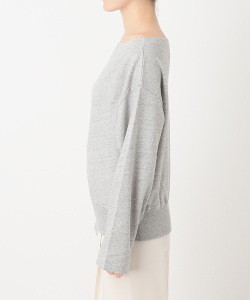 CLOSED(クローズド)の「CLOSED/クローズド Off-shoulder sweatshirt(Tシャツ/カットソー・レディース・ライトグレー・SMALL)」の14枚目の写真