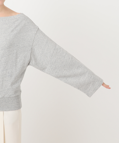 CLOSED(クローズド)の「CLOSED/クローズド Off-shoulder sweatshirt(Tシャツ/カットソー・レディース・ライトグレー・SMALL)」の17枚目の写真