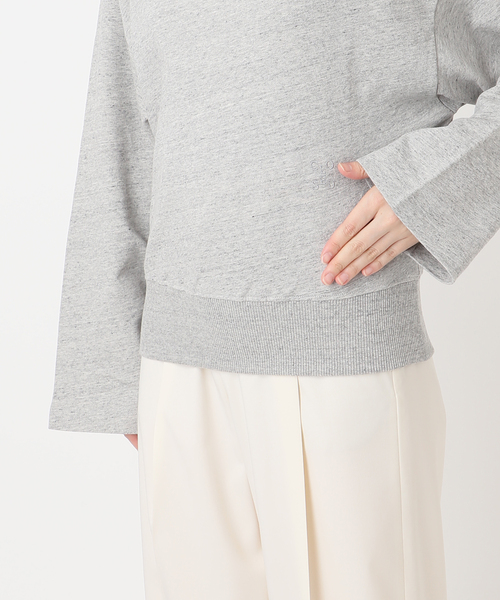 CLOSED(クローズド)の「CLOSED/クローズド Off-shoulder sweatshirt(Tシャツ/カットソー・レディース・ライトグレー・SMALL)」の18枚目の写真