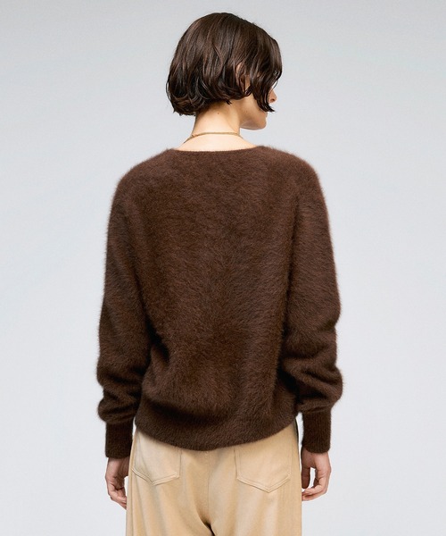 ESTNATION(エストネーション)の「ESTNATION / フォックスカシミア カーディガン(カーディガン/ボレロ・レディース・グレー/ブラウン/イエロー・FREE)」の16枚目の写真