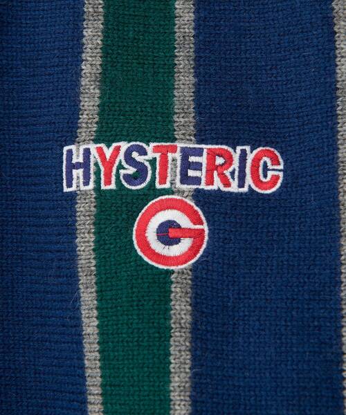 HYSTERIC GLAMOUR(ヒステリックグラマー)の「HYSTERIC G刺繍 カーディガン(カーディガン/ボレロ・メンズ・ネイビー/ブラウン/ブラック・X-LARGE/MEDIUM/LARGE/SMALL)」の5枚目の写真