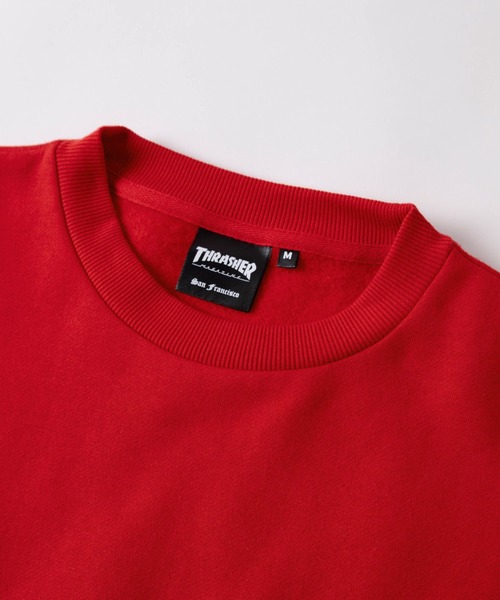 THRASHER(スラッシャー)の「【70】【THRASHER/スラッシャー】マークゴンザレス ヘビーウェイト スウェット/オーバーサイズ/クルーネック/トレーナー/刺繍/裏起毛/ユニセックス/レディース/メンズ(スウェット・メンズ・グレー/レッド/ブラック・M/L/XL)」の10枚目の写真
