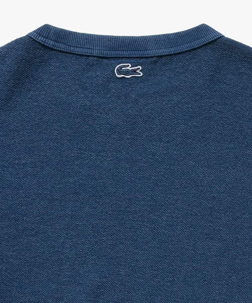 LACOSTE(ラコステ)の「インディゴパイル 半袖スウェットシャツ(スウェット・メンズ・ブラック/ブルー/インディゴブルー・5/4/3/2)」の18枚目の写真