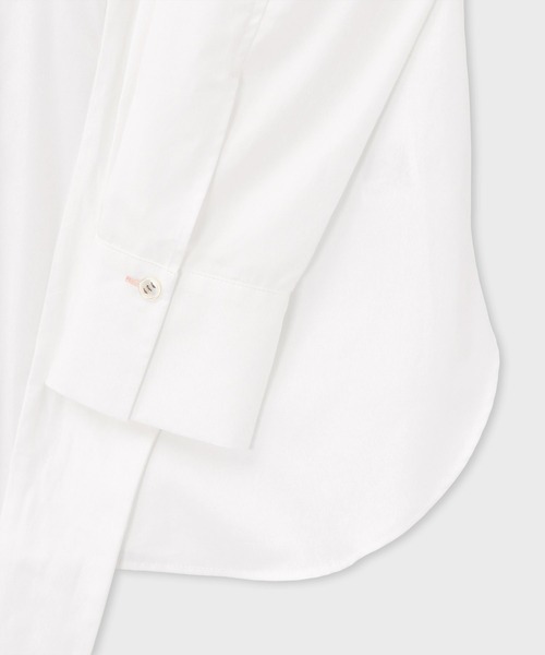 Paul Smith(ポールスミス)の「ウィメンズ フロントタイ 長袖シャツ / 265309 411B(シャツ/ブラウス・レディース・ホワイト・40)」の2枚目の写真