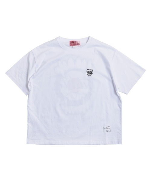 EFFECTEN(エフェクテン)の「【EFFECTEN】Target t-shirt(Tシャツ/カットソー・メンズ・ホワイト/スミクロ・X-LARGE/LARGE/MEDIUM/SMALL)」の4枚目の写真