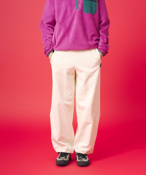 KAVU(カブー)の「KAVU/カブー Sweat Pants/スウェットパンツ(スウェットパンツ・レディース・オフホワイト/ブラック・MEDIUM)」の2枚目の写真