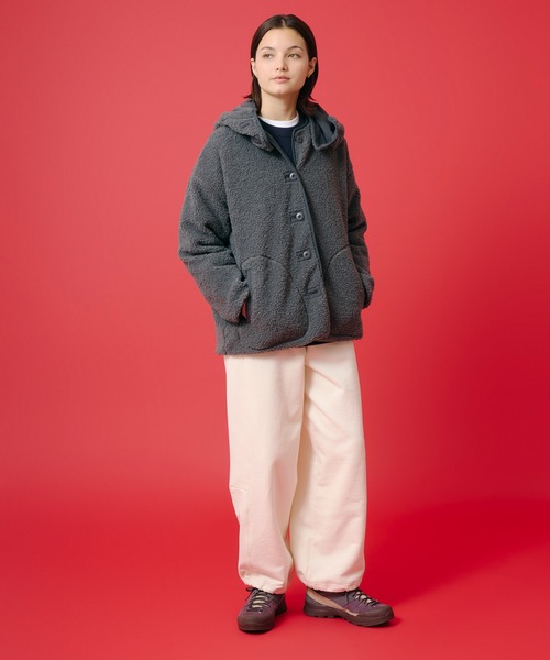 KAVU(カブー)の「KAVU/カブー Sweat Pants/スウェットパンツ(スウェットパンツ・レディース・オフホワイト/ブラック・MEDIUM)」の7枚目の写真