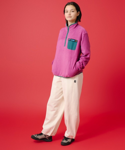 KAVU(カブー)の「KAVU/カブー Sweat Pants/スウェットパンツ(スウェットパンツ・レディース・オフホワイト/ブラック・MEDIUM)」の8枚目の写真