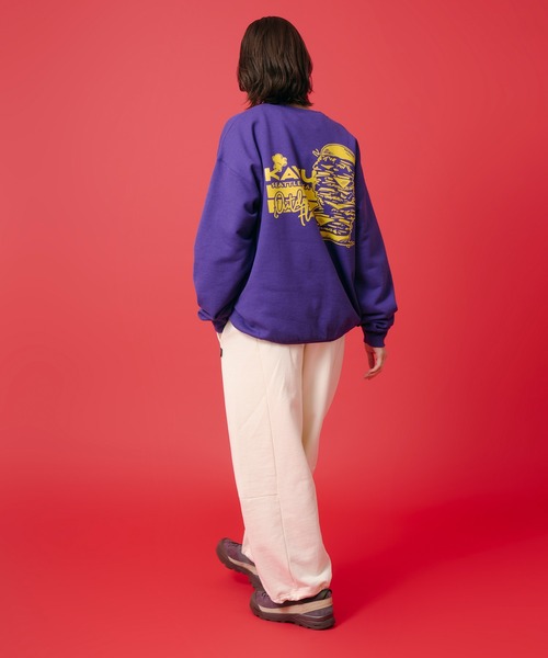 KAVU(カブー)の「KAVU/カブー Sweat Pants/スウェットパンツ(スウェットパンツ・レディース・オフホワイト/ブラック・MEDIUM)」の12枚目の写真