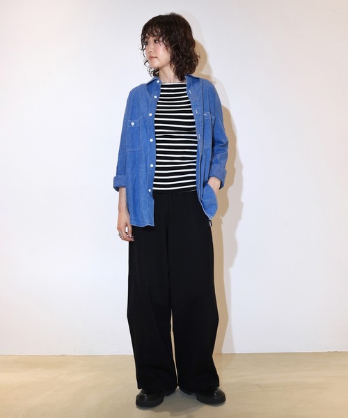 KAVU(カブー)の「KAVU/カブー Sweat Pants/スウェットパンツ(スウェットパンツ・レディース・オフホワイト/ブラック・MEDIUM)」の22枚目の写真