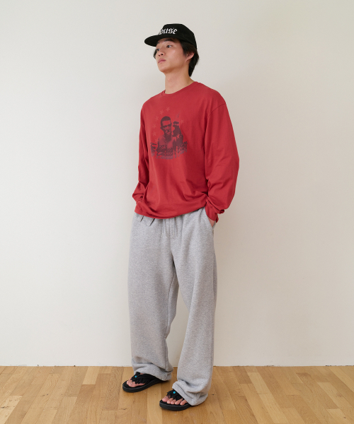 THEVINYLHOUSE（ザバイニルハウス）の「TOO CASUAL LS TEE RED（Tシャツ/カットソー・メンズ・その他・SMALL/MEDIUM/LARGE）」の10枚目の写真
