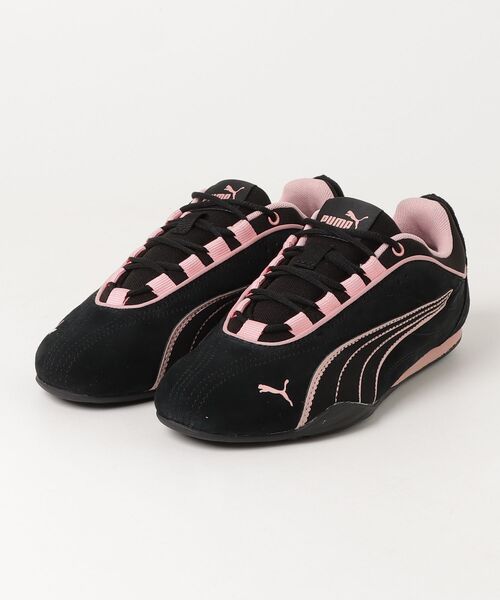 PUMA（プーマ）の「プーマ PUMA プーマ キャッチ ソレイユ SD（スニーカー・レディース・ブラック×ピンク・23.5cm/24.0cm/24.5cm/25.0cm/23.0cm/25.5cm/26.0cm）」の9枚目の写真
