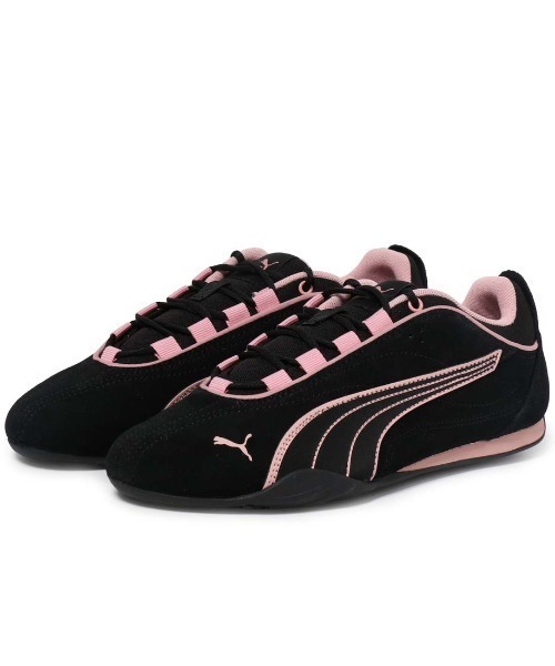 PUMA（プーマ）の「プーマ PUMA プーマ キャッチ ソレイユ SD（スニーカー・レディース・ブラック×ピンク・23.5cm/24.0cm/24.5cm/25.0cm/23.0cm/25.5cm/26.0cm）」の5枚目の写真