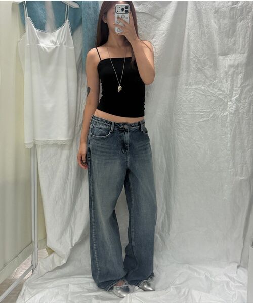 AFTERHOURS(アフターアワーズ)の「STRAIGHT DENIM PANTS (BLUE)(デニムパンツ・レディース・その他・SMALL)」の7枚目の写真