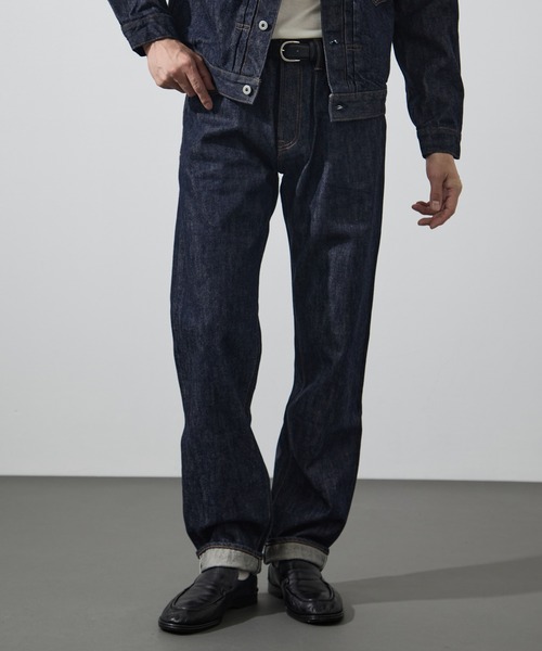 JAPAN BLUE JEANS(ジャパンブルージーンズ)の「【Japan Blue Jeans/ジャパンブルージーンズ】Selvedge Straight Jeans 14oz(デニムパンツ・メンズ・インディゴブルー・36inch/34inch/32inch/30inch/28inch)」の2枚目の写真