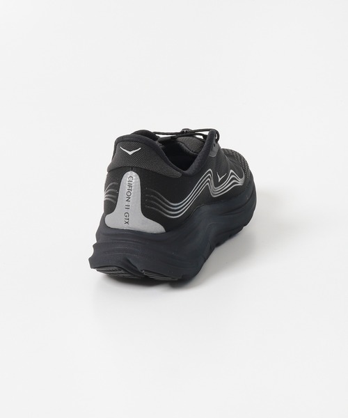 HOKA(ホカ)の「HOKA ONEONE CLIFTON 11 GTX(スニーカー・メンズ・ブラック・26/26.5/27/27.5/28/28.5/29/30)」の2枚目の写真