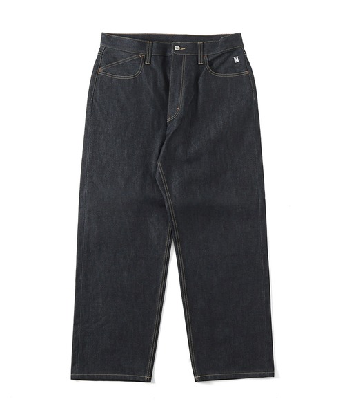 MFC STORE(エムエフシーストア)の「MFC STORE ORIGINAL BAGGY DENIM PANTS(デニムパンツ・メンズ・ブラック/インディゴブルー・S/M/L/XL)」の1枚目の写真