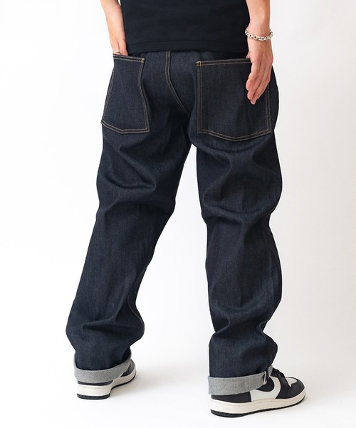MFC STORE(エムエフシーストア)の「MFC STORE ORIGINAL BAGGY DENIM PANTS(デニムパンツ・メンズ・ブラック/インディゴブルー・S/M/L/XL)」の5枚目の写真