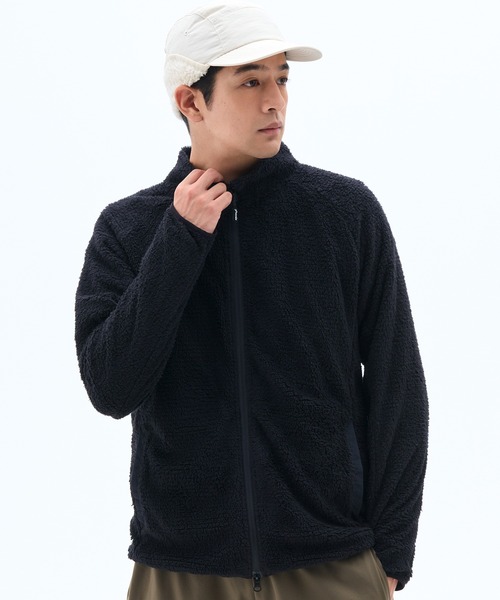 phenix outdoor(フェニックスアウトドア)の「phenix outdoor(フェニックスアウトドア)NIMBLE FLEECE JACKET / ニンブルフリースジャケット(スウェット・メンズ・ダークグリーン/ブラック/アイボリー/ベージュ・L/M)」の1枚目の写真