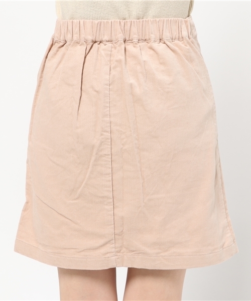 mystic（ミスティック）の「別珍台形スカート（スカート・レディース・ピンクベージュ/ネイビー/グレー・1/2）」の8枚目の写真