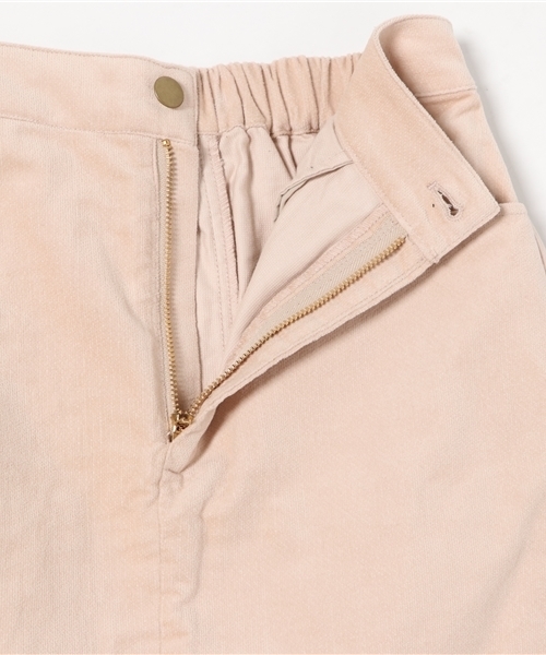 mystic（ミスティック）の「別珍台形スカート（スカート・レディース・ピンクベージュ/ネイビー/グレー・1/2）」の11枚目の写真