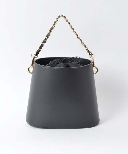 MARCO BIANCHINI(マルコビアンチーニ)の「MARCO BIANCHINI:チェーンバッグ◇(ショルダーバッグ・レディース・グリーン/ブラック/ライトピンク/ホワイト・ONE SIZE)」の5枚目の写真