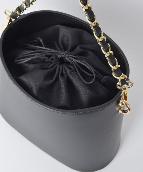 MARCO BIANCHINI(マルコビアンチーニ)の「MARCO BIANCHINI:チェーンバッグ◇(ショルダーバッグ・レディース・グリーン/ブラック/ライトピンク/ホワイト・ONE SIZE)」の18枚目の写真