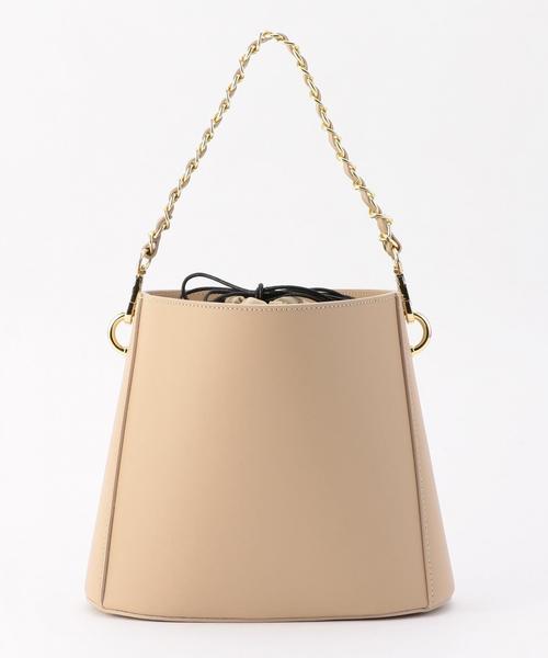 MARCO BIANCHINI(マルコビアンチーニ)の「MARCO BIANCHINI:チェーンバッグ◇(ショルダーバッグ・レディース・グリーン/ブラック/ライトピンク/ホワイト・ONE SIZE)」の8枚目の写真