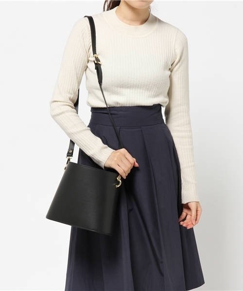 MARCO BIANCHINI(マルコビアンチーニ)の「MARCO BIANCHINI:チェーンバッグ◇(ショルダーバッグ・レディース・グリーン/ブラック/ライトピンク/ホワイト・ONE SIZE)」の12枚目の写真