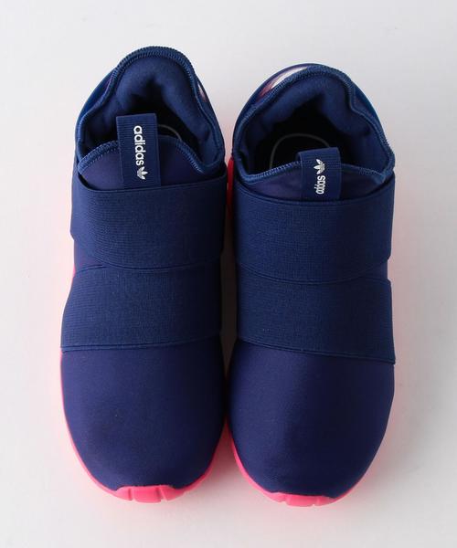 adidas（アディダス）の「■■■WEB限定【ADIDAS(アディダス)】 TUBULAR 14cm-16cm（スニーカー・キッズ・ブラック/ピンク・14cm/16cm/15cm）」の3枚目の写真