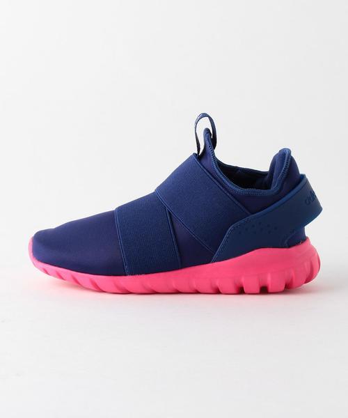 adidas（アディダス）の「■■■WEB限定【ADIDAS(アディダス)】 TUBULAR 14cm-16cm（スニーカー・キッズ・ブラック/ピンク・14cm/16cm/15cm）」の4枚目の写真